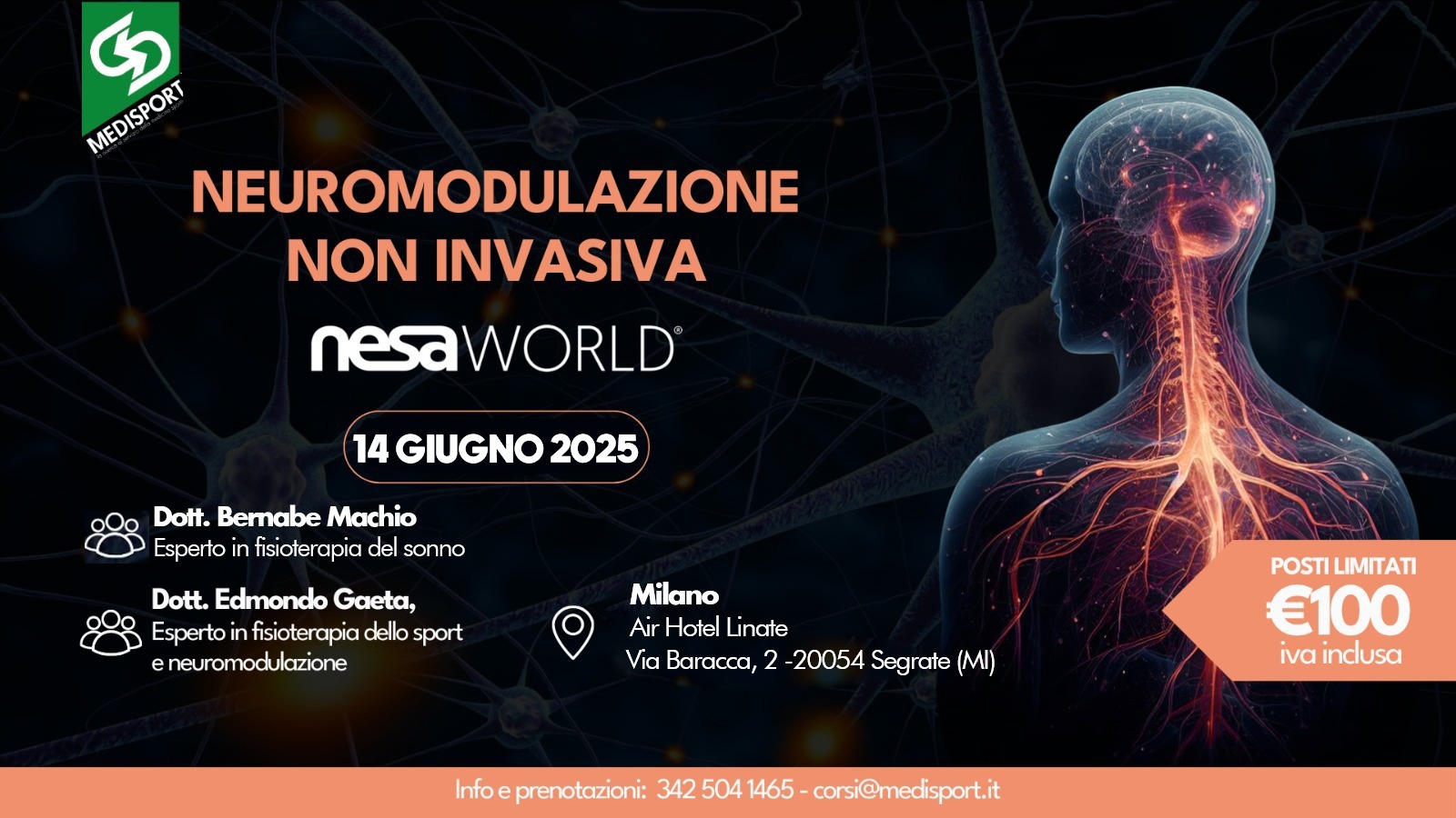 Scopri la Neuromodulazione non invasiva!