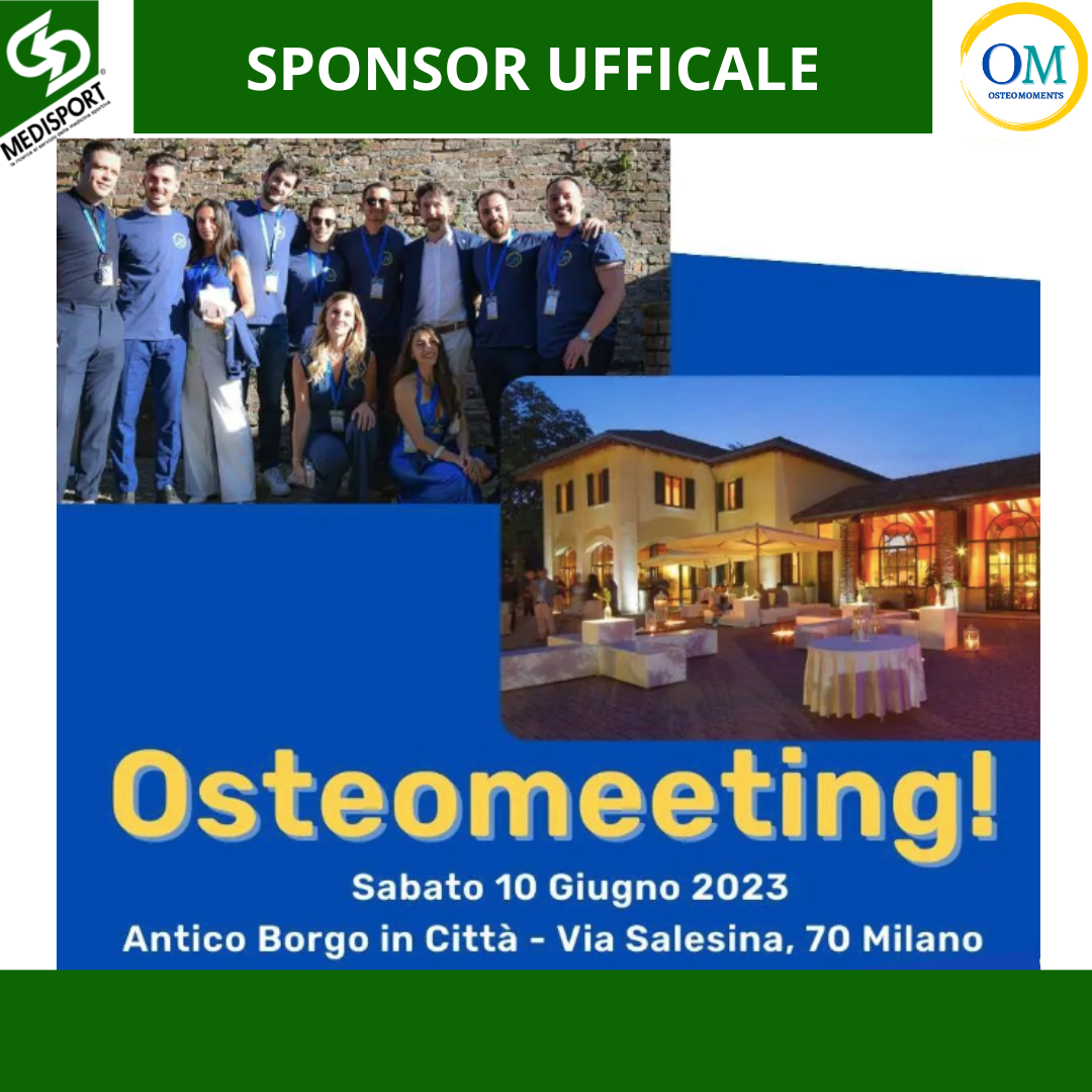 MEDI SPORT È SPONSOR UFFICIALE DELL'EVENTO OSTEOMEETING 2023!