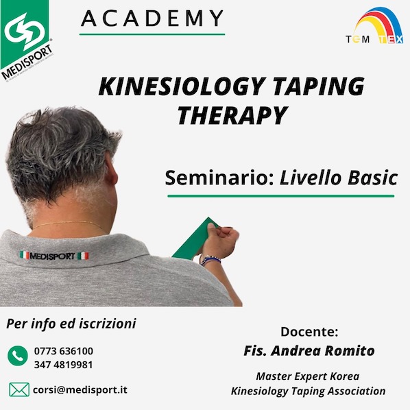 KINESIOLOGY TAPING THERAPY - 2 NUOVE DATE